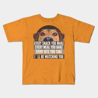 MEN'S I'LL BE WATCHING YOU , DOGS LOVERS Kids T-Shirt